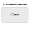 4 X 7 Aluminum License Plate  Thumbnail