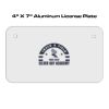 4 X 7 Aluminum License Plate  Thumbnail