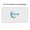 4 X 7 Aluminum License Plate  Thumbnail