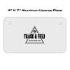 4 X 7 Aluminum License Plate  Thumbnail