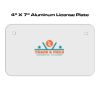 4 X 7 Aluminum License Plate  Thumbnail