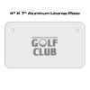 4 X 7 Aluminum License Plate  Thumbnail