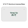 4 X 7 Aluminum License Plate  Thumbnail