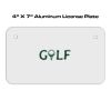 4 X 7 Aluminum License Plate  Thumbnail