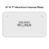 4 X 7 Aluminum License Plate  Thumbnail