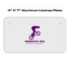 4 X 7 Aluminum License Plate  Thumbnail
