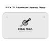 4 X 7 Aluminum License Plate  Thumbnail