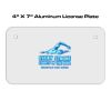 4 X 7 Aluminum License Plate  Thumbnail