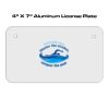 4 X 7 Aluminum License Plate  Thumbnail