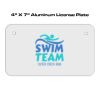 4 X 7 Aluminum License Plate  Thumbnail