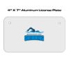 4 X 7 Aluminum License Plate  Thumbnail