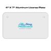 4 X 7 Aluminum License Plate  Thumbnail