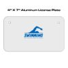 4 X 7 Aluminum License Plate  Thumbnail