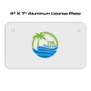 4 X 7 Aluminum License Plate  Thumbnail