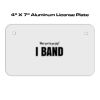 4 X 7 Aluminum License Plate  Thumbnail