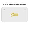4 X 7 Aluminum License Plate  Thumbnail