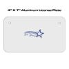 4 X 7 Aluminum License Plate  Thumbnail