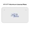 4 X 7 Aluminum License Plate  Thumbnail