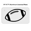 4 X 7 Aluminum License Plate  Thumbnail