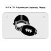 4 X 7 Aluminum License Plate  Thumbnail