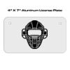 4 X 7 Aluminum License Plate  Thumbnail