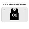 4 X 7 Aluminum License Plate  Thumbnail