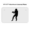 4 X 7 Aluminum License Plate  Thumbnail