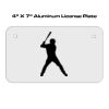 4 X 7 Aluminum License Plate  Thumbnail