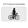 4 X 7 Aluminum License Plate  Thumbnail