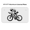 4 X 7 Aluminum License Plate  Thumbnail