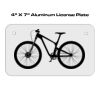4 X 7 Aluminum License Plate  Thumbnail