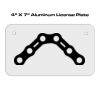 4 X 7 Aluminum License Plate  Thumbnail