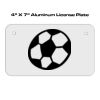 4 X 7 Aluminum License Plate  Thumbnail