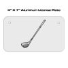 4 X 7 Aluminum License Plate  Thumbnail