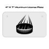 4 X 7 Aluminum License Plate  Thumbnail