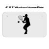 4 X 7 Aluminum License Plate  Thumbnail