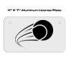 4 X 7 Aluminum License Plate  Thumbnail