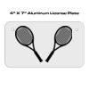 4 X 7 Aluminum License Plate  Thumbnail