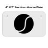 4 X 7 Aluminum License Plate  Thumbnail