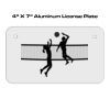 4 X 7 Aluminum License Plate  Thumbnail
