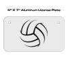 4 X 7 Aluminum License Plate  Thumbnail