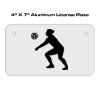 4 X 7 Aluminum License Plate  Thumbnail