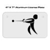 4 X 7 Aluminum License Plate  Thumbnail