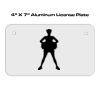 4 X 7 Aluminum License Plate  Thumbnail