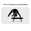 4 X 7 Aluminum License Plate  Thumbnail