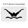 4 X 7 Aluminum License Plate  Thumbnail