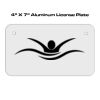 4 X 7 Aluminum License Plate  Thumbnail