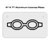 4 X 7 Aluminum License Plate  Thumbnail