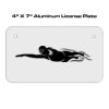 4 X 7 Aluminum License Plate  Thumbnail