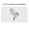 4 X 7 Aluminum License Plate  Thumbnail